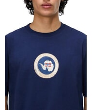 NAPAPIJRI S-PHOS SS T-shirt a maniche corte naval acade - T-shirt Uomo - 4
