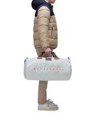 NAPAPIJRI BERING Borsone con tracolla beige silvr - Borsoni - 3