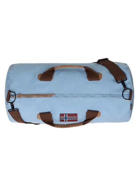 BERING Borsone con tracolla faded denim - Borsoni