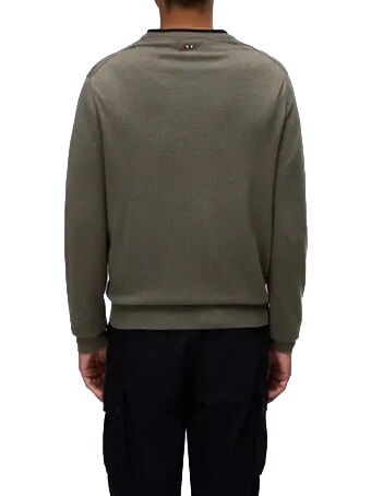 DAMAVAND Maglione in lana tea leaf - Maglie Uomo