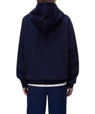 NAPAPIJRI B-ELEVATED LOGO H Felpa con cappuccio blu marine - Felpe Uomo - 2