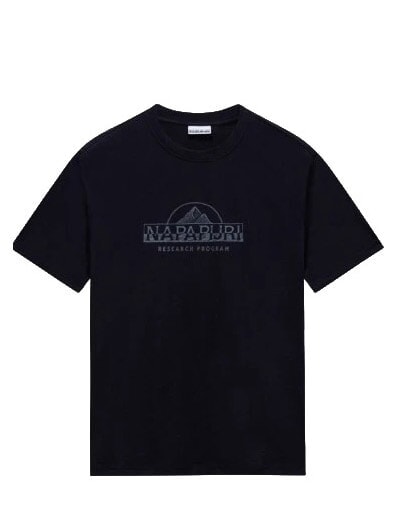 SANDIR SS T-Shirt in cotone black beauty - T-shirt Uomo