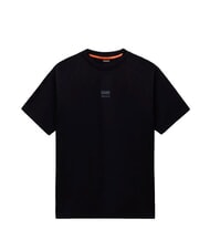 NAPAPIJRI S-ELEVATED LOGO SS T-Shirt in cotone black beauty - T-shirt Uomo - 3