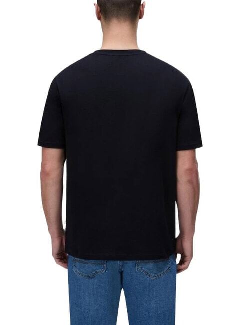 SANDIR SS T-Shirt in cotone black beauty - T-shirt Uomo