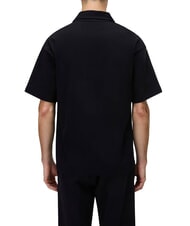 NAPAPIJRI E-ELEVATED LOGO SS Polo in cotone black beauty - Polo Uomo - 2