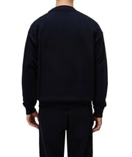 NAPAPIJRI B-ELEVATED LOGO C Felpa in cotone black beauty - Felpe Uomo - 2