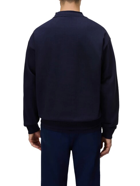 B-ELEVATED LOGO C Felpa in cotone blu marine - Felpe Uomo