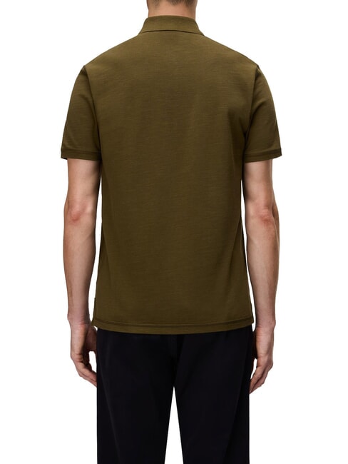 EBEA 3 Polo in cotone dark olive - Polo Uomo
