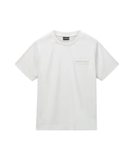 NAPAPIJRI S-CLARAO SS T-Shirt in cotone white whisper - T-shirt e Top Donna - 3