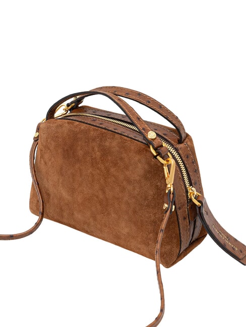 ALIFA Mini Bag a mano, con tracolla cognac - Borse Donna