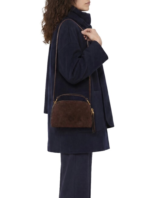 ALIFA Mini Bag a mano, con tracolla moka - Borse Donna