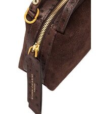 GIANNI CHIARINI ALIFA Mini Bag a mano, con tracolla moka - Borse Donna - 4