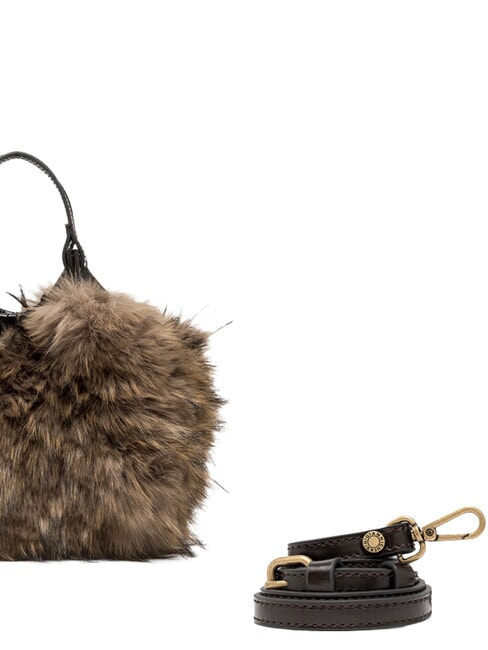 DUA Mini Bag a mano, con tracolla espresso - Borse Donna