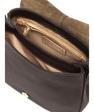 GIANNI CHIARINI HELENA ROUND Borsa a spalla in pelle, con tracolla espresso - Borse Donna - 5
