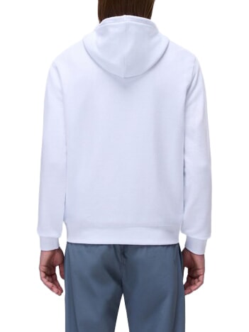 B-AYLMER Felpa con cappuccio Bright white - Felpe Uomo
