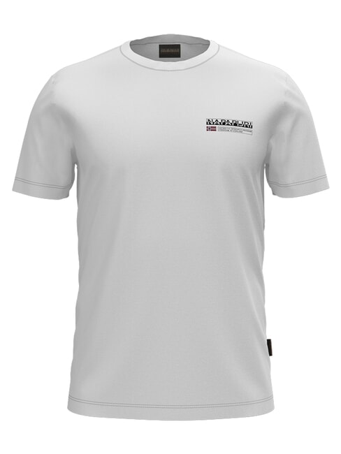 S-KASBA T-shirt a manica corta, puro cotone Bright white - T-shirt Uomo