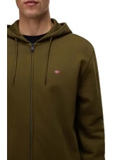 NAPAPIJRI BALIS Felpa full zip dark olive - Felpe Uomo - 4