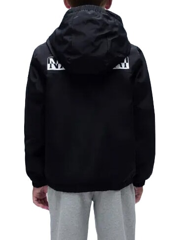 K A-SCOTT Giaccone con cappuccio black 041 - Giacche Bambini