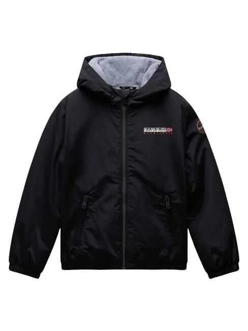 K A-SCOTT Giaccone con cappuccio black 041 - Giacche Bambini
