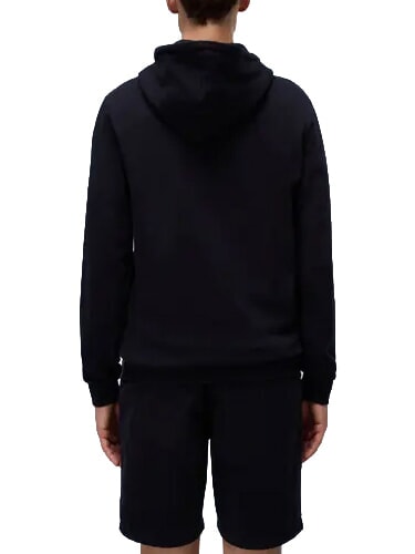 B-AYLMER Felpa con cappuccio black 041 - Felpe Uomo