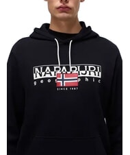 NAPAPIJRI B-AYLMER Felpa con cappuccio black 041 - Felpe Uomo - 3