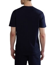 NAPAPIJRI S-KASBA T-shirt a manica corta, puro cotone blu marine - T-shirt Uomo - 2