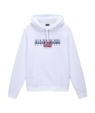 NAPAPIJRI B-AYLMER Felpa con cappuccio Bright white - Felpe Uomo - 4