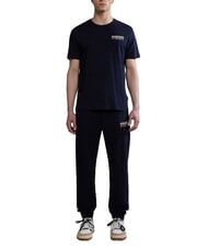 NAPAPIJRI S-KASBA T-shirt a manica corta, puro cotone blu marine - T-shirt Uomo - 4