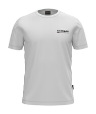 NAPAPIJRI S-KASBA T-shirt a manica corta, puro cotone Bright white - T-shirt Uomo - 9