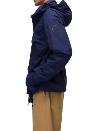 A-RIVALTO FIELD Giacca con cappuccio naval acade - Giacche Uomo