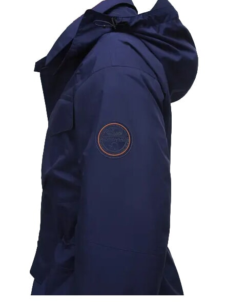 A-RIVALTO FIELD Giacca con cappuccio naval acade - Giacche Uomo