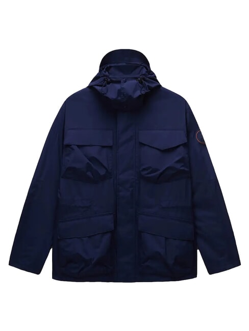 A-RIVALTO FIELD Giacca con cappuccio naval acade - Giacche Uomo