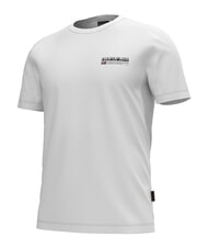 NAPAPIJRI S-KASBA T-shirt a manica corta, puro cotone Bright white - T-shirt Uomo - 4