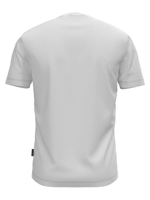S-KASBA T-shirt a manica corta, puro cotone Bright white - T-shirt Uomo