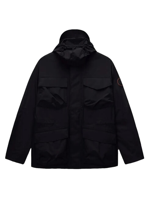 A-RIVALTO FIELD Giacca con cappuccio black beauty - Giacche Uomo
