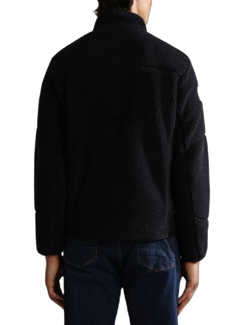 YUPIK FZ 3 Pile con zip e logo black 041 - Felpe Uomo