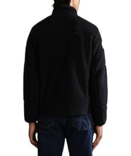 NAPAPIJRI YUPIK FZ 3 Pile con zip e logo black 041 - Felpe Uomo - 2
