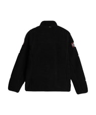 NAPAPIJRI YUPIK FZ 3 Pile con zip e logo black 041 - Felpe Uomo - 8