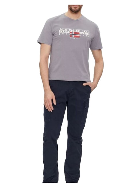 S-AYLMER T-Shirt in cotone shark skin - T-shirt Uomo