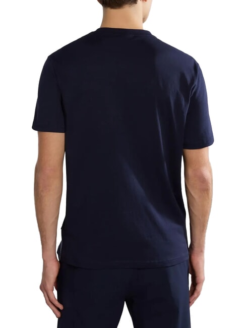 S-AYLMER T-Shirt in cotone blu marine - T-shirt Uomo