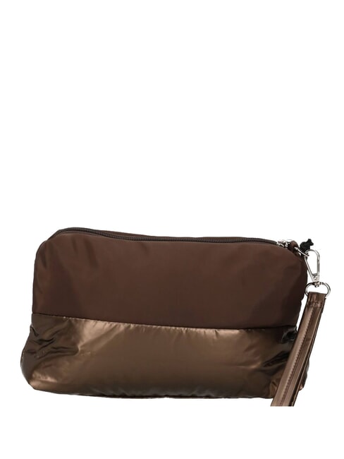PADDED Pochette con polsierina DarkBrown - Borse Donna