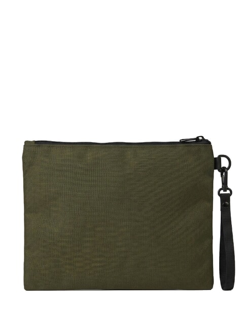ESSENTIAL Pochette con polsierina olive - Borse Donna
