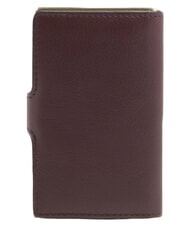 PIQUADRO CIRCLE Portacard in pelle bordeaux/rosa - Portafogli Uomo - 4