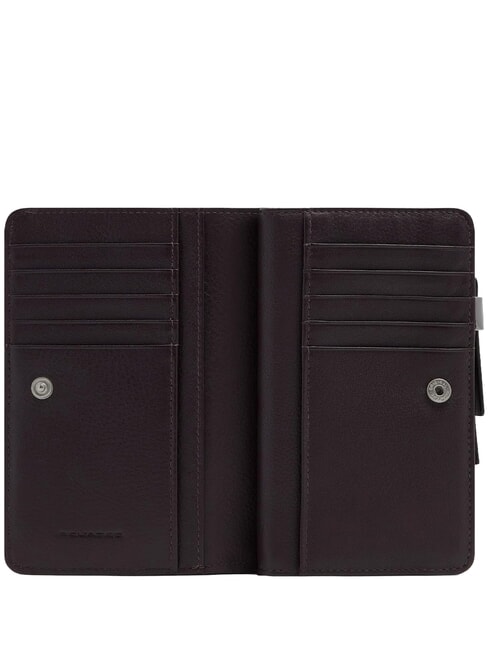 LYRA Portafoglio in pelle bordeaux 2 - Portafogli Donna