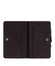 PIQUADRO LYRA Portafoglio in pelle bordeaux 2 - Portafogli Donna - 2
