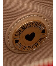 LOVE MOSCHINO GILDED Borsa a spalla, con catena ROSSO - Borse Donna - 4