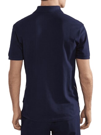 E-AYLMER Polo a maniche corte blu marine - Polo Uomo