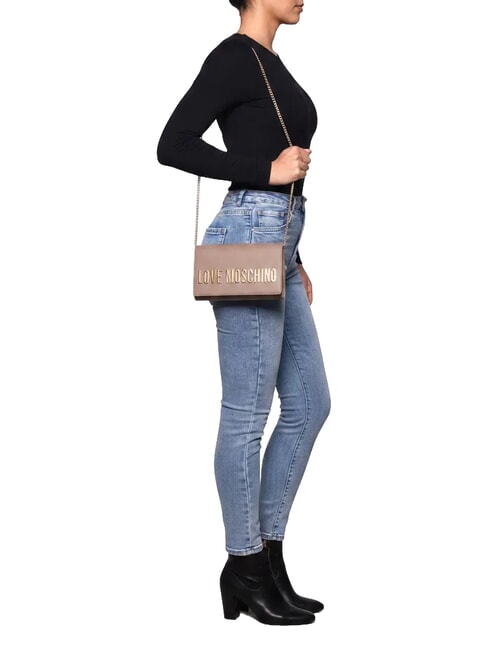 SMART DAILY Borsa mini a tracolla fango - Borse Donna