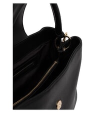 LOVE MOSCHINO OVAL FRIEZE Borsa a mano, con tracolla Nero - Borse Donna - 4