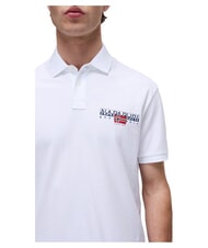 NAPAPIJRI E-AYLMER Polo a maniche corte Bright white - Polo Uomo - 3